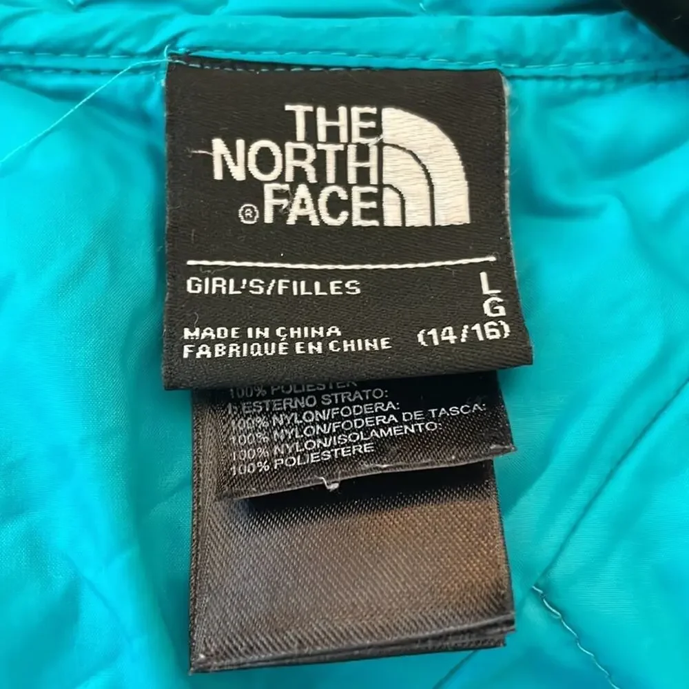 Northface‎ girls- light jacket, grey